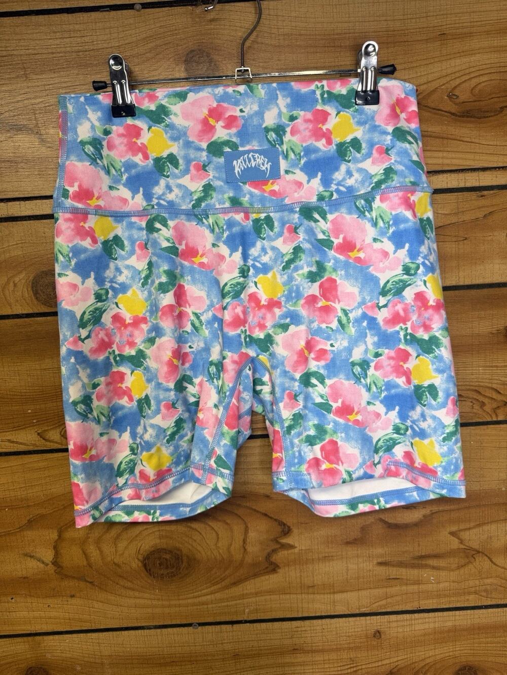 Killcrew Women’s Floral Blossom Biker Shorts Plus Size 2XL